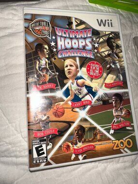 Ultimate Hoops Challenge Nintendo Wii Game Basketball Hall of Fame Zoo